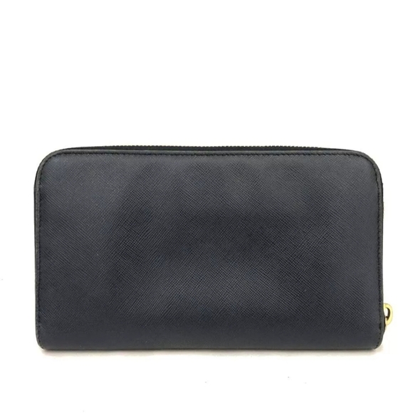 PRADA Saffiano Leather Zip Around Long Wallet - Picture 4 of 8